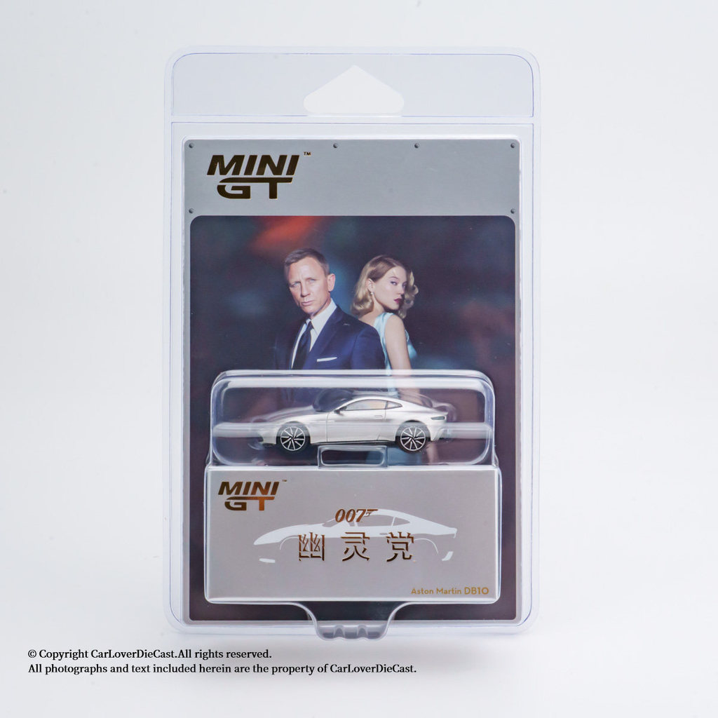 MINIGT 1: 64 # 910 Mẫu xe hợp kim bạc Aston Martin DB10