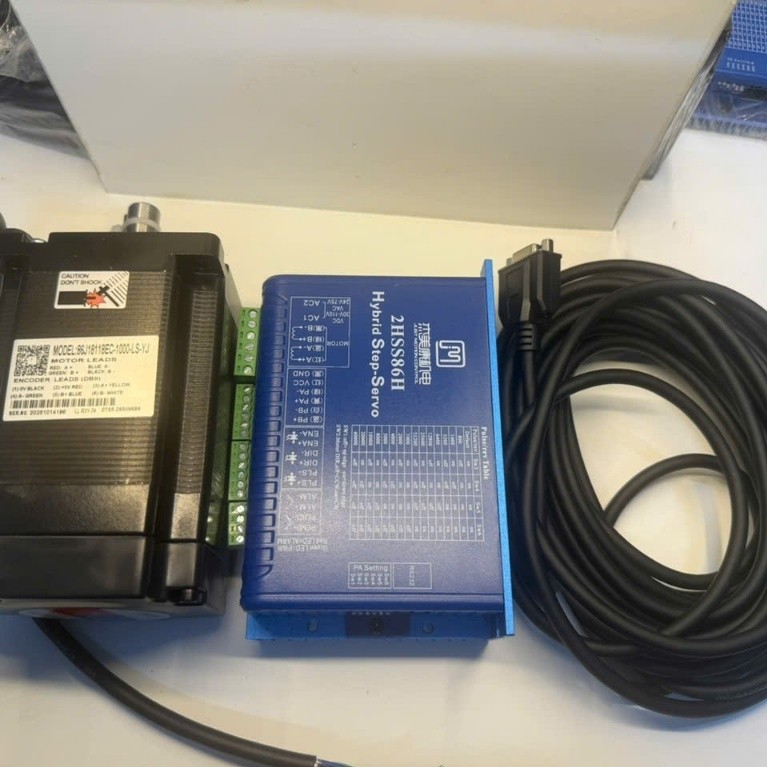 [Hàng mới] Combo Driver+Motor+Cáp  JMC 2HSS86H + Motor: 86J18118EC-1000-LS-YJ