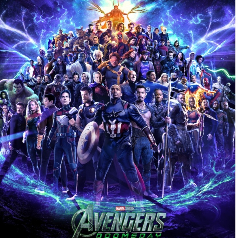 (X381) Poster Các Nhân Vật Phim Marvel - Áp phích, decal dán tường Marvel: Iron man, Cap, Spiderman