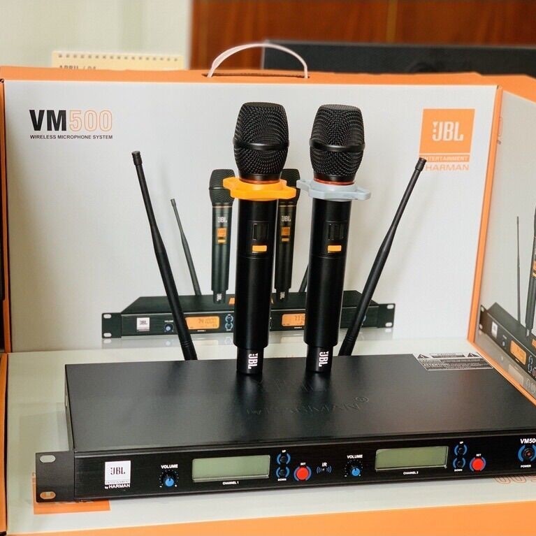 Micro Karaoke Không Dây JBL VM500 - Hàng nhập khẩu . Bảo Ngọc audio