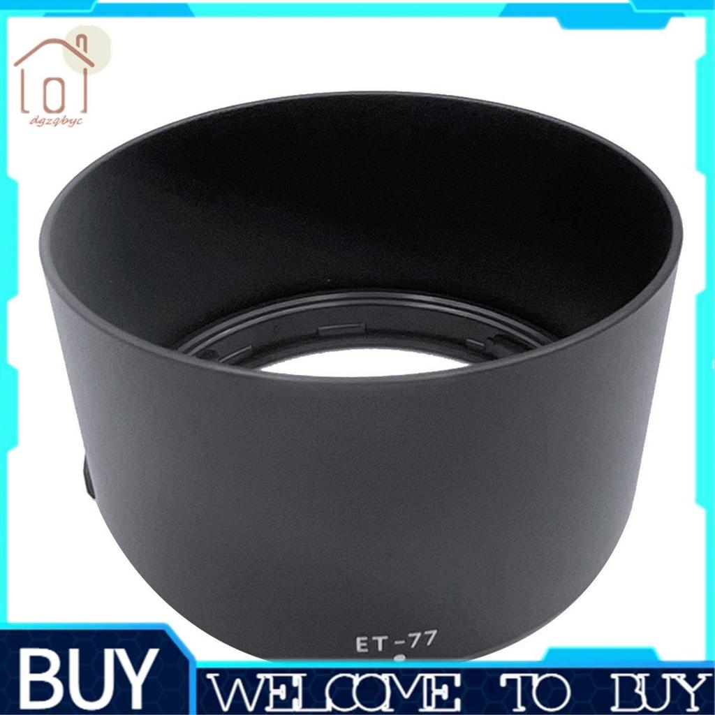 ET77 Lens Hood Tấm che nắng tròn Thay thế ET-77 cho 85Mm F / 2 Macro là STM, 85 mm F2 MACRO là STM