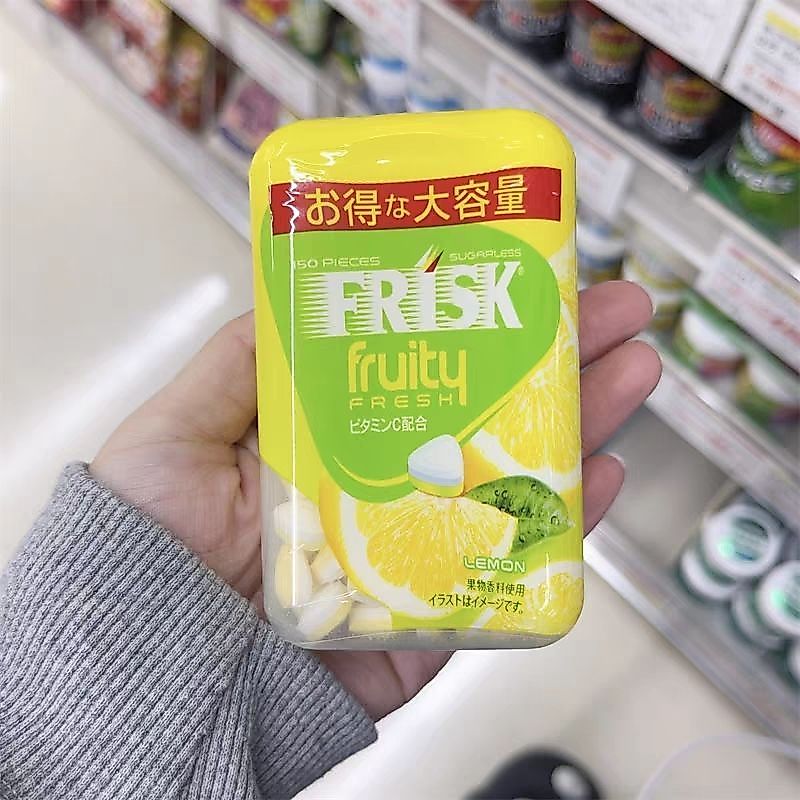 Hàng sẵn có Japan Local Original Bao bì nhập khẩu FRISK 0 Candy Series Không đường Super Mint Kẹo tư