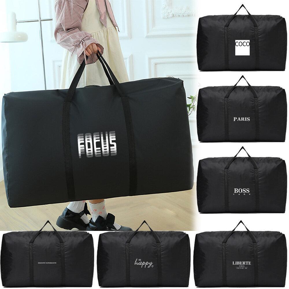 large  large storage bag  folding shopping bag Waterproof Luggage bag Portable Moving and packing Re