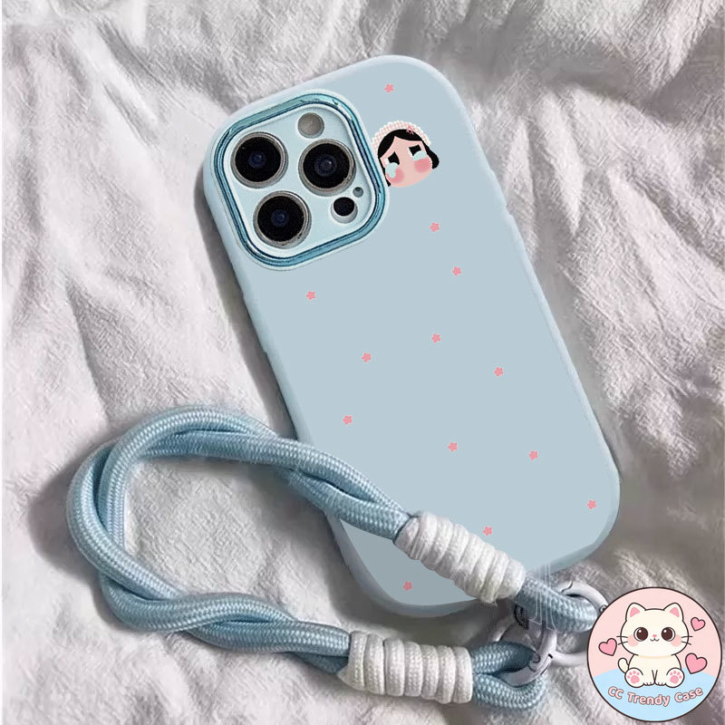 Ốp lưng iPhone họa tiết crybaby cho 17 16 15 14 13 12 11Pro Max XR XS 7 8 Plus, ốp lưng mềm bằng sil