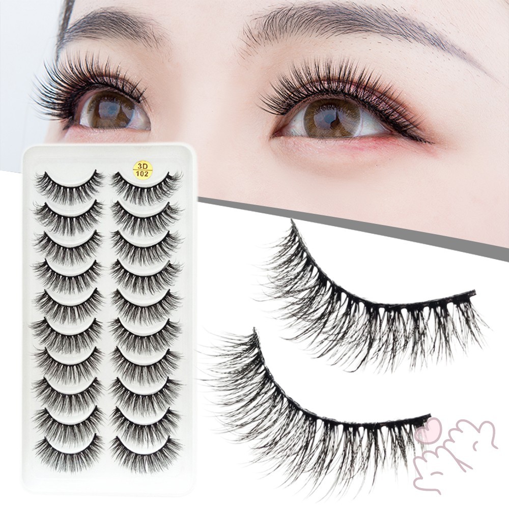 Lông mi giả Wispy Soft Curly 10 đôi - DIY Makeup Beauty Salon