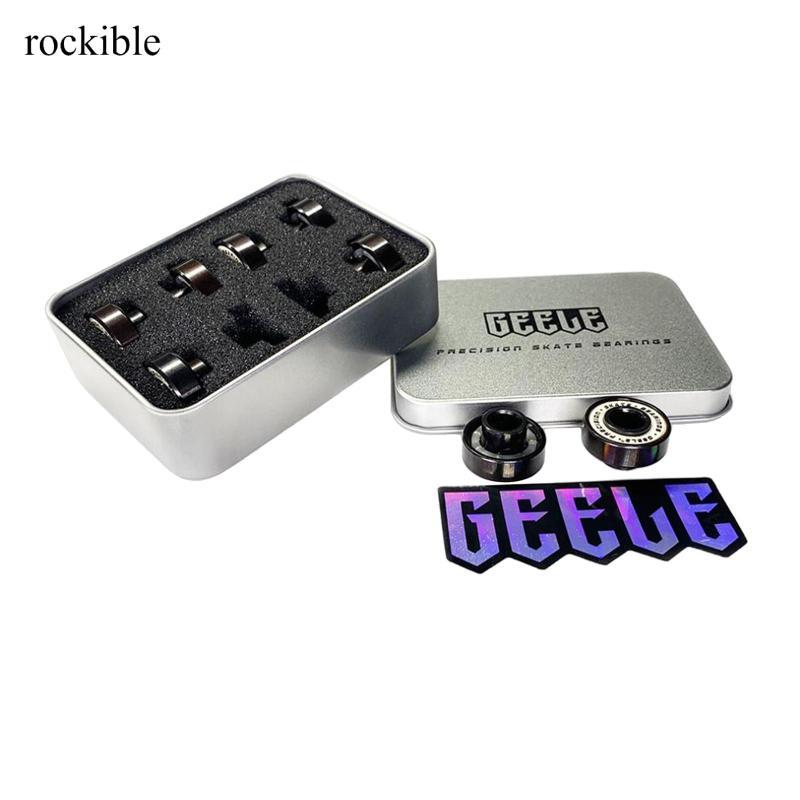 Rockible Tiêu Chuẩn 608 ABEC-11 Vòng Bi Ván Trượt Đôi Kín Phần Cho Longboard Nội Tuyến Skate Bộ Phụ 