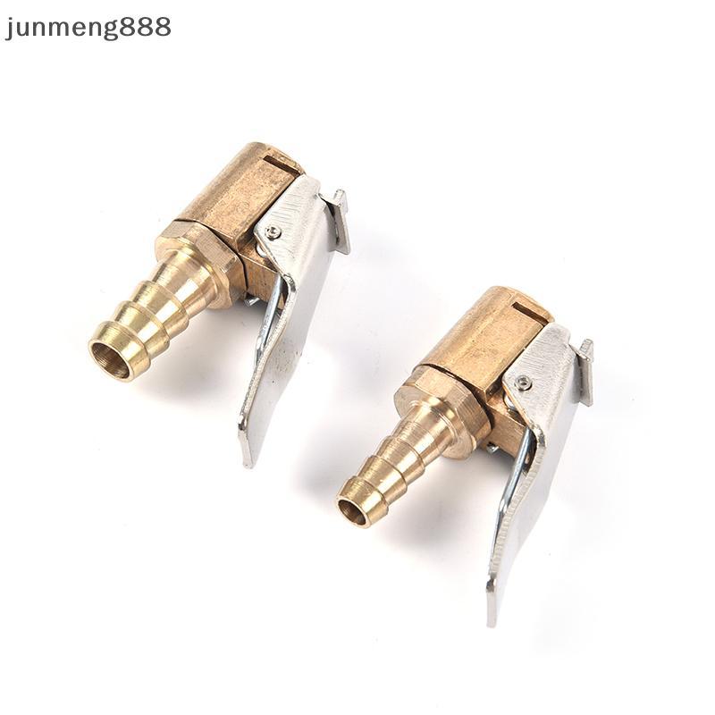Junmeng888 Đồng Thau Ô Tô Lốp Bơm Hơi Van Kết Nối Air Chu Lốp Kẹp Lo-on Xe Bộ Chuyển Đổi Đẹp