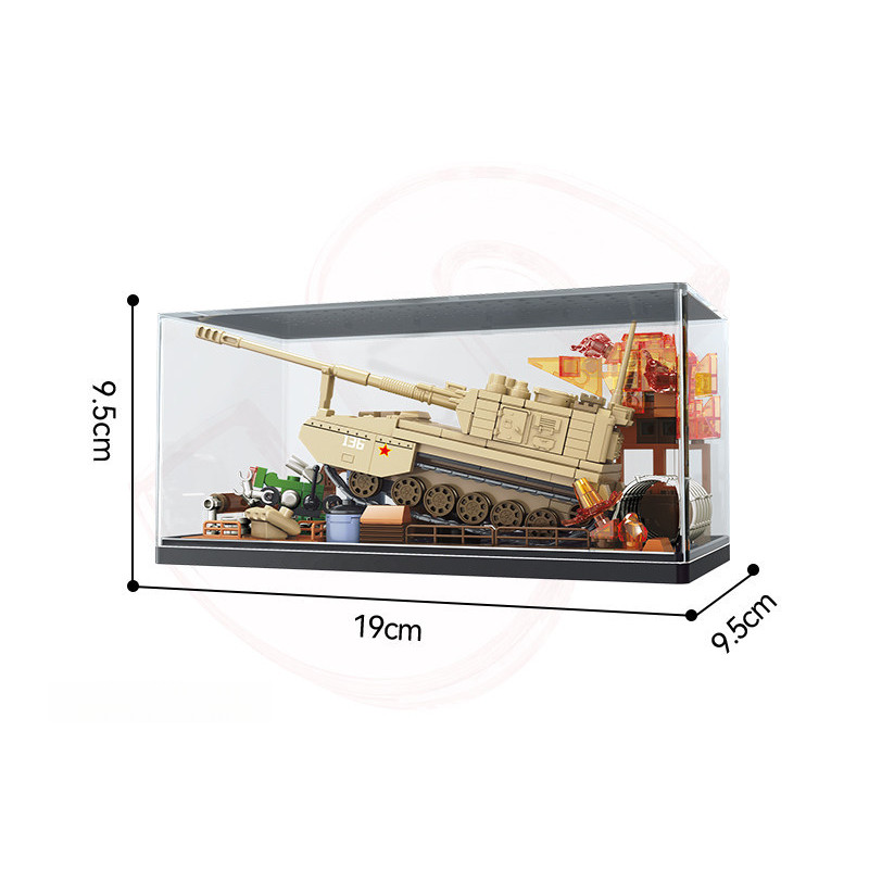 PLZ 05 Khối xây dựng lắp ráp pháo lựu đạn riêng Mô hình xe tăng chiến đấu chính thế hệ mới