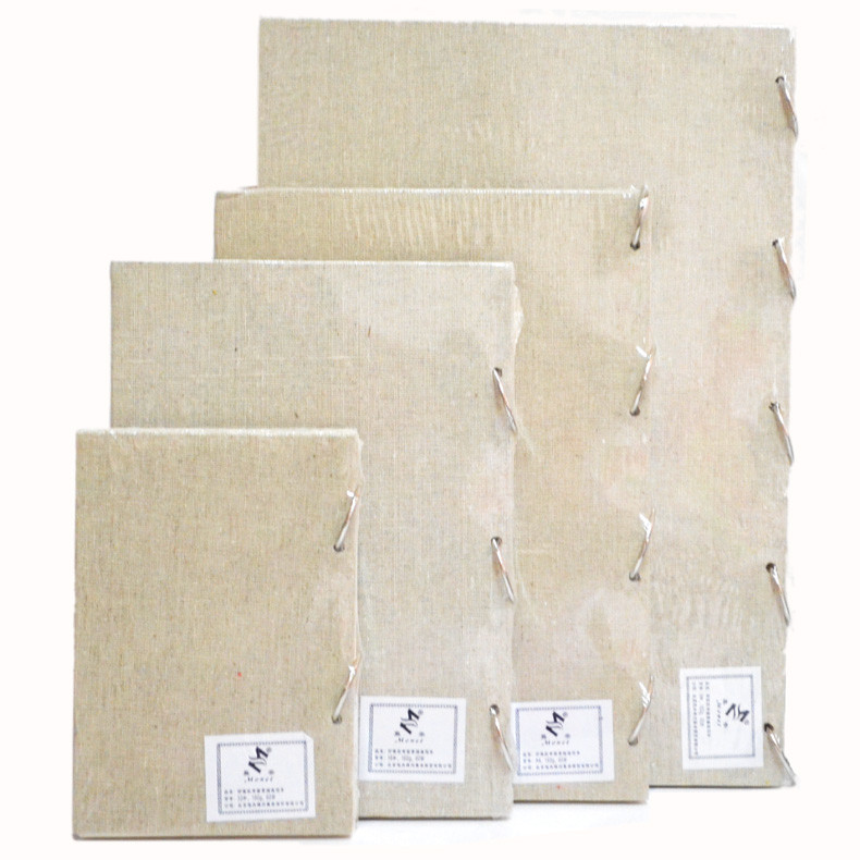 Monet Sketchbook Sketchbook Sketchbook Thép Ring Linen Surface Sketchbook 8K / 16K / 32K Loose-leaf 