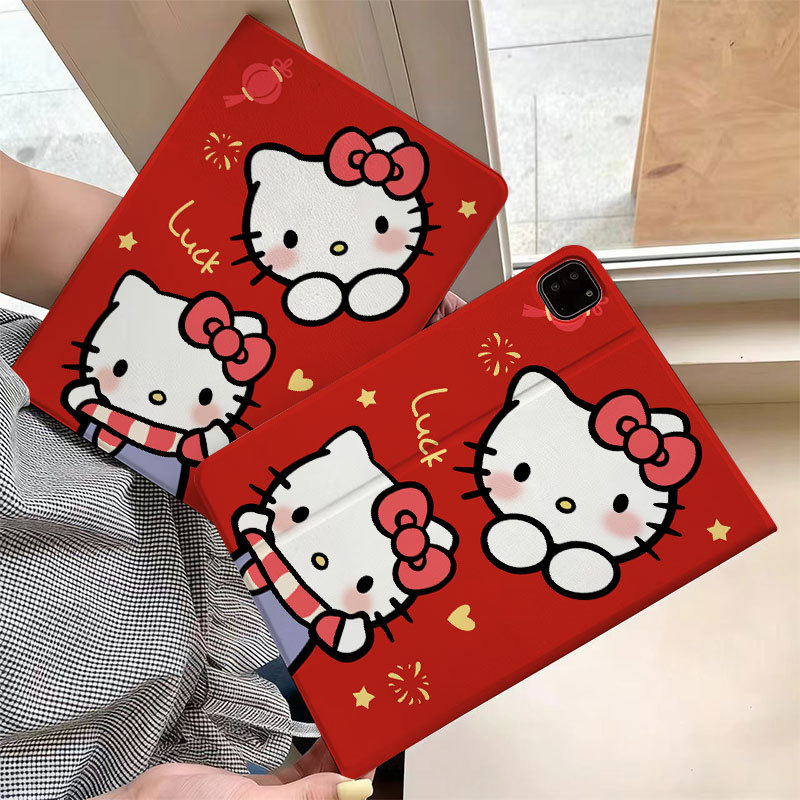 Hello Kitty In Sách Phong Cách Máy Tính Bảng Dành Cho Xiaomi Pad 5 Pro 6S Pro 12.4 7S Pro 12.5 Hoạt 
