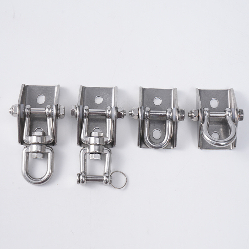 Thép không gỉ Xoay Móc Treo Tấm Yoga Võng Đĩa Cố Định Đấm Bốc Túi Cát Treo Ghế Xoay Phụ Kiện OKD9