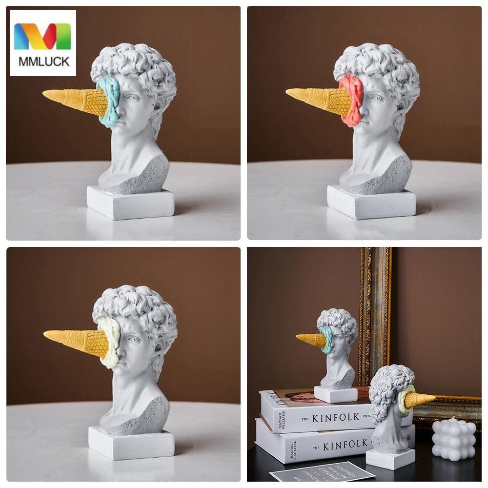 Tượng David MMLUCK, David Nhân Vật Phương Tây Kem David Tượng, Hình Trang Trí Nhựa Bắc Âu Trừu Tượng