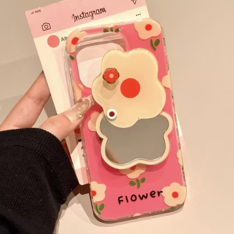 Giá đỡ xoay gương hoa bán chạy Apple171615Ốp điện thoại iPhone14promax Soft Case 7P8P