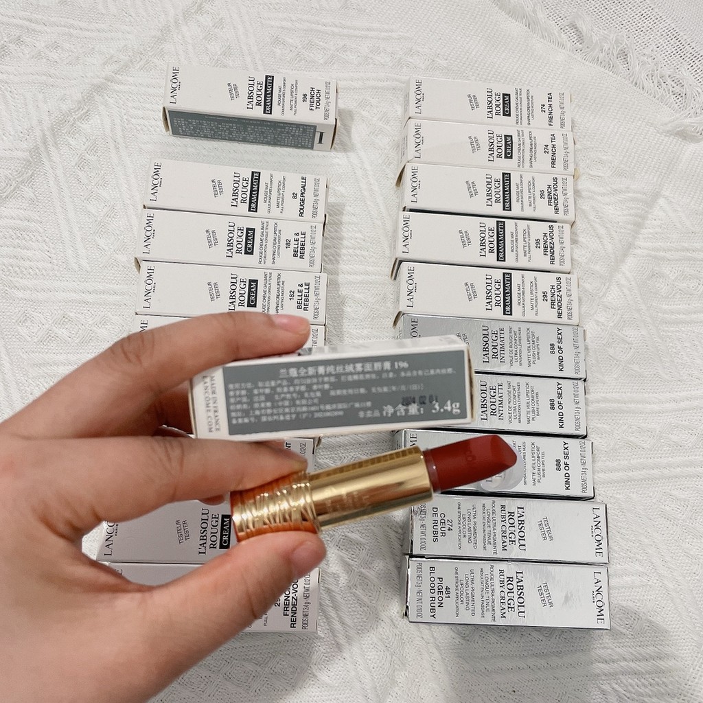 Counter Lite Pack Lancome Pure Small Eo Son Môi 82 182 274 196 295 888 Vỏ Trắng Lõi Thay Thế