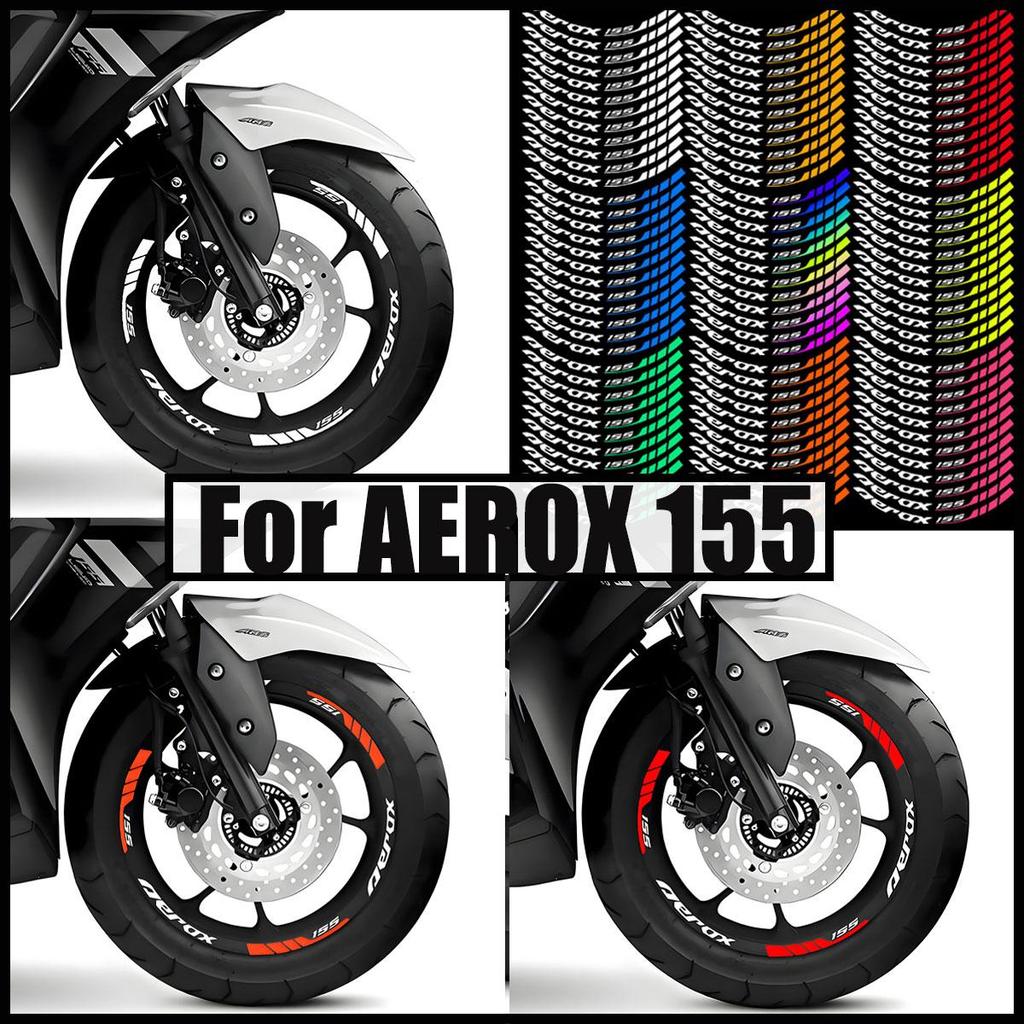 Dành Cho yamaha aerox155 AEROX 155 V2 AEROX v2 Xe Máy Dán Lốp Bánh Xe Vành Trung Tâm mags Phản Quang