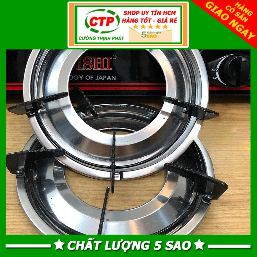 COMBO 2 Kiềng bếp gas 5 chân + 2 Khay mâm inox dùng cho các loai bếp dương kính, bếp đơn, bếp đôi [ 