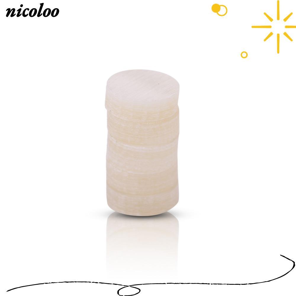 NICOLOO 24 Chiếc Fretboard Inlay Dots, Trắng Mẹ Ngọc Trai Vỏ Đàn Guitar Inlay Dots, Thời Trang Kích 