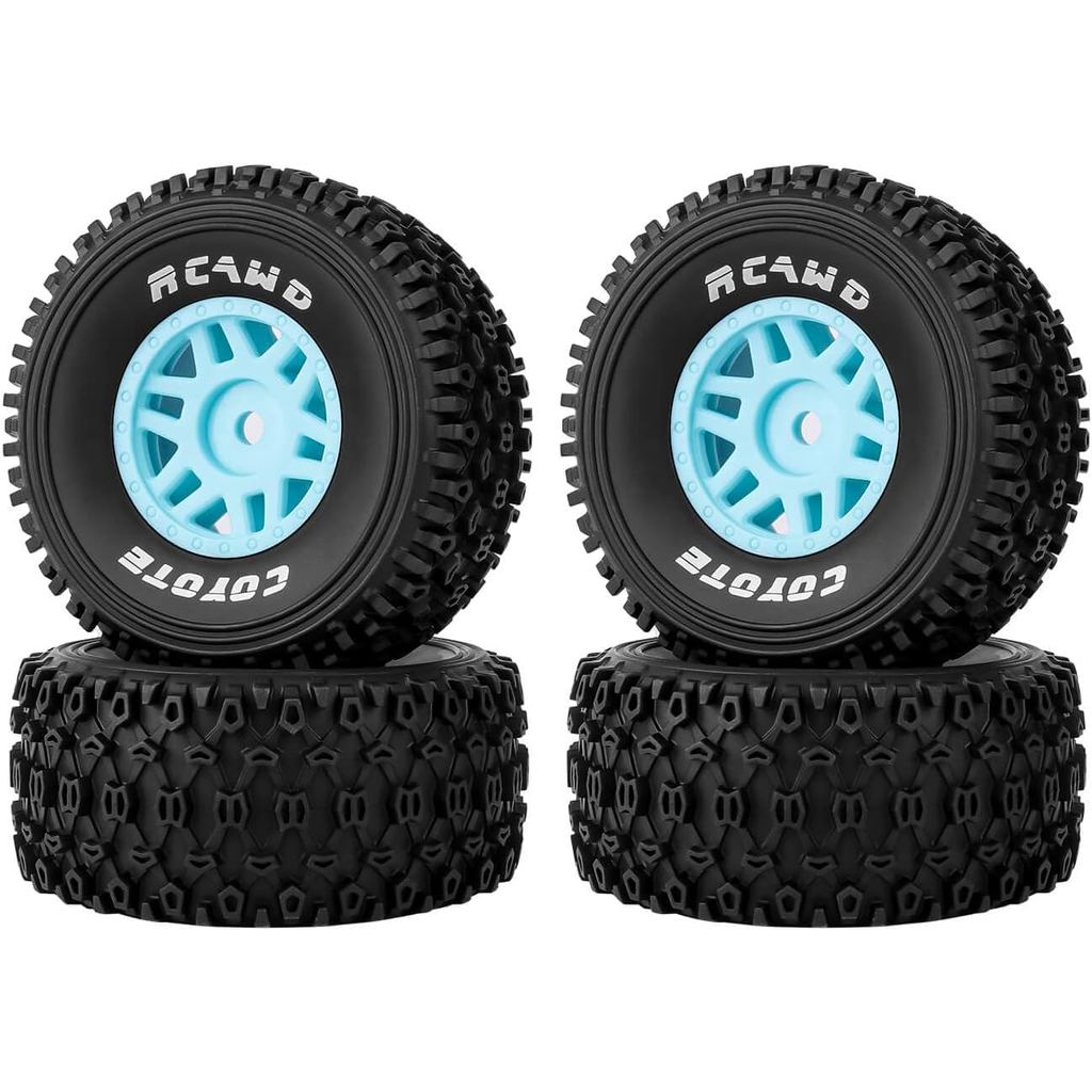 Bộ bánh xe và lốp xe lục giác 12 mm RCAWD cho 1 / 16 Arrma Mojave Grom ARA2104 ARA2304 ARA2304S Seri