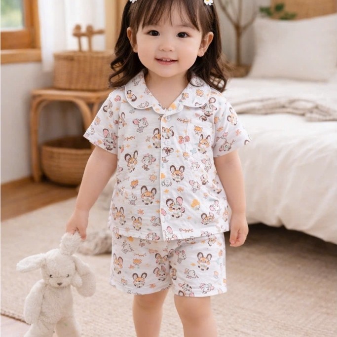 B198 - SET PIJAMA THỎ ZOOTAPIA