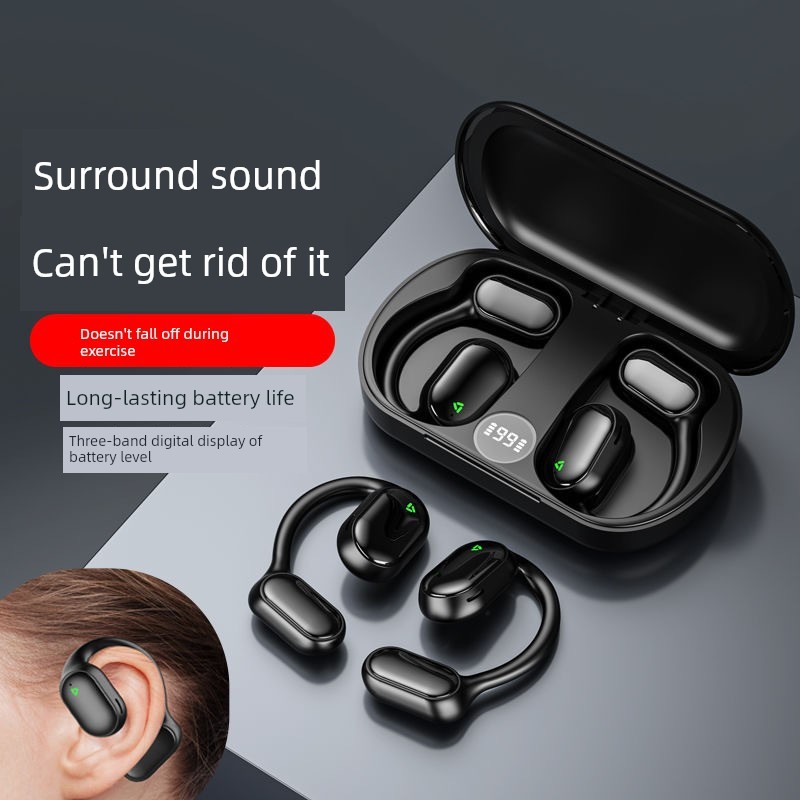Tai nghe Bluetooth X XG33 Loại tai treo OWS Thể thao không dây Khử tiếng ồn Tai nghe dịch thuật thôn