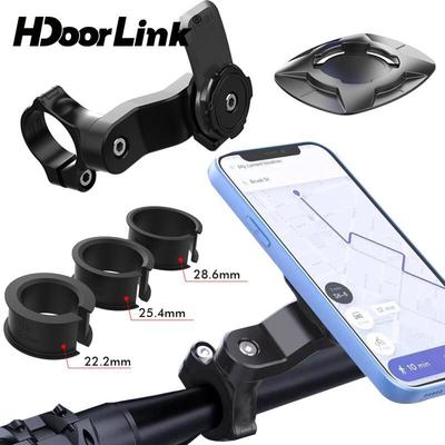 HdoorLink Xe Máy Giảm Xóc Xe Đạp Giá Đỡ Điện Thoại Có Thể Điều Chỉnh Xe Đạp Giá Đỡ Điện Thoại Xe Đạp Tay Lái Gắn Thân