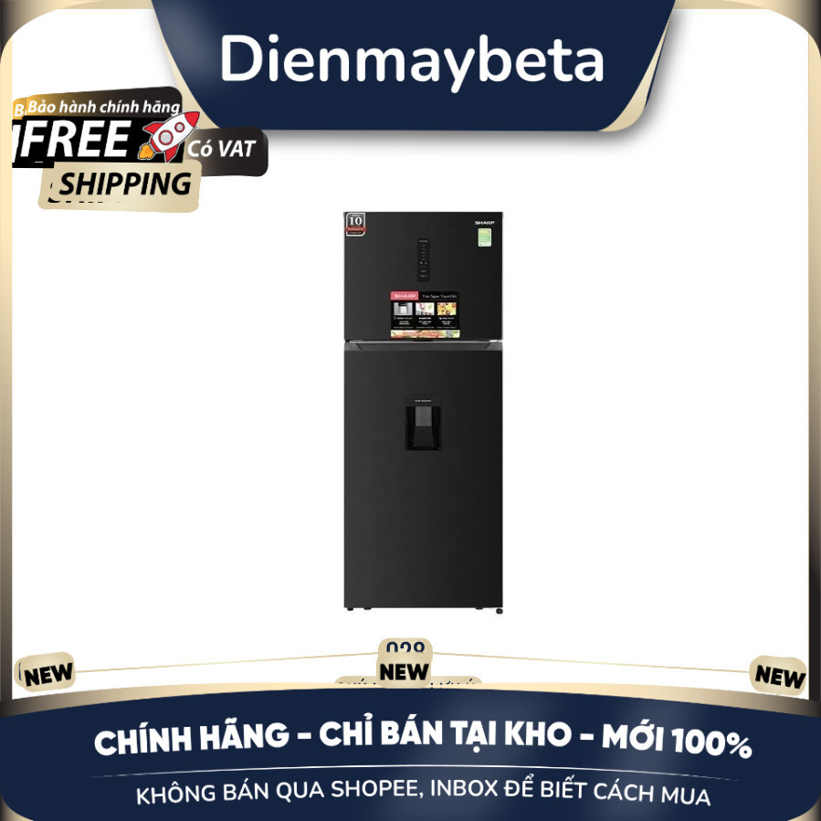 [KHÔNG BÁN QUA SHOPEE] Tủ lạnh Sharp SJ-X417WD-DG 417 lít