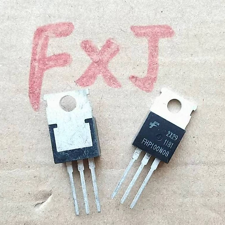 ((10 Chiếc) FHP100N08 Ống Hiệu Ứng Trường 100N08 TO-220 Thương Hiệu Mới Nguyên Bản