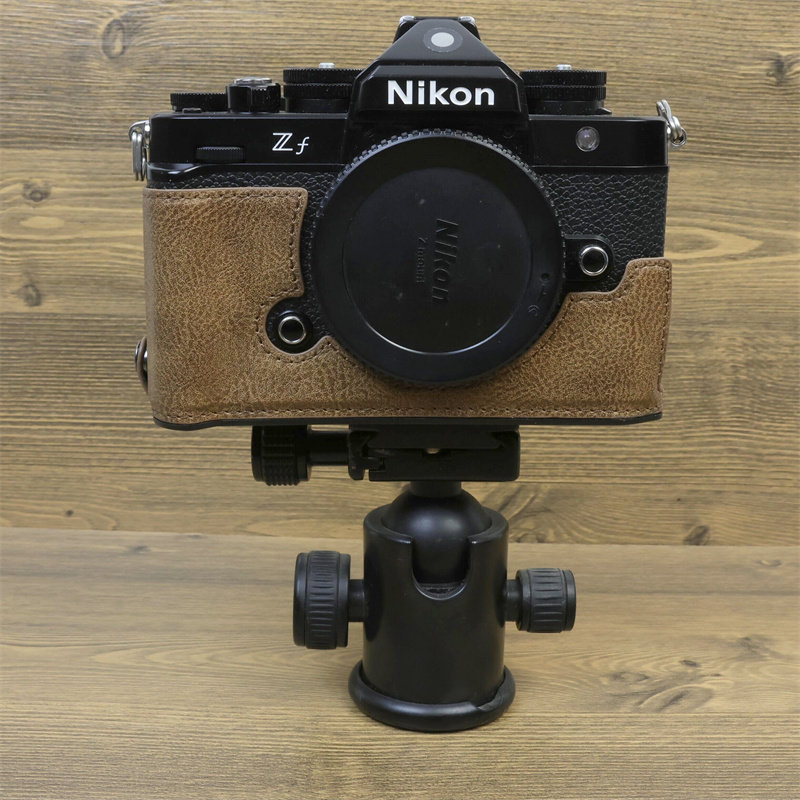Thích hợp cho túi đựng máy ảnh Nikon zf Retro zf Vỏ bảo vệ zf Tay cầm nửa hộp đựng