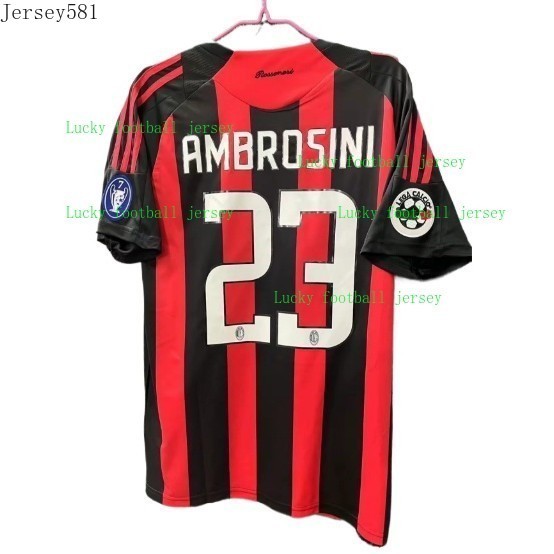 Áo bóng đá AC Milan Home Retro 2008 / 09