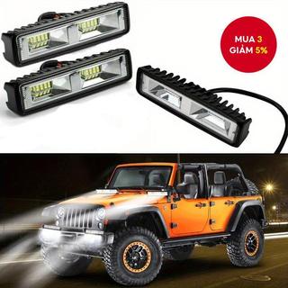 Đèn LED làm việc Spotlight Đèn pha ô tô siêu sáng 12V cho ô tô, xe máy, xe tải, thuyền, máy kéo, xe kéo & địa hình