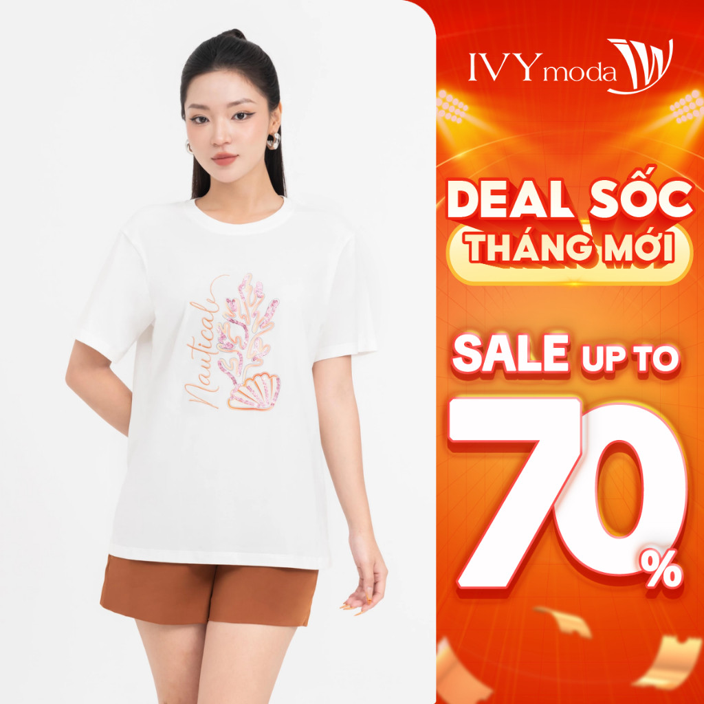 Áo thun nữ Reef Tee IVY moda MS 57M8745