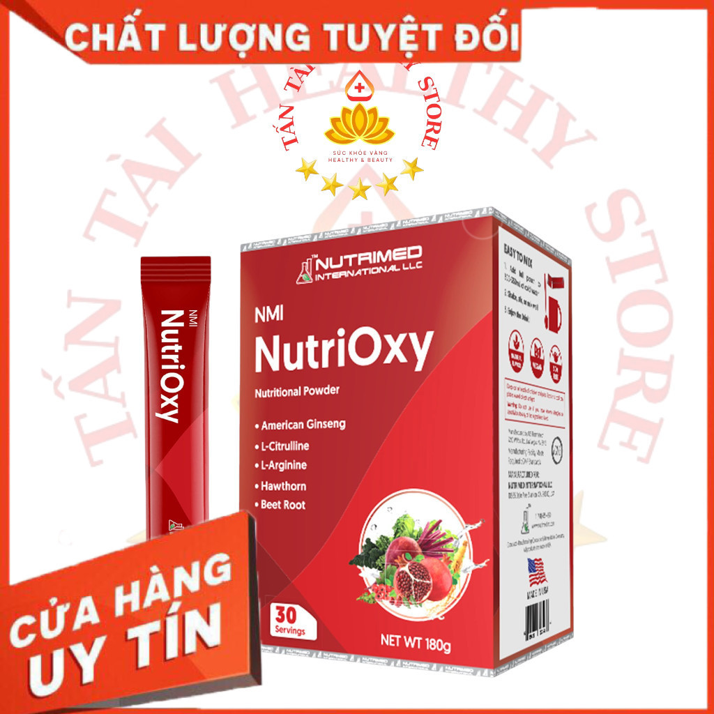 ✅[CHÍNH HÃNG, CHO KIỂM HÀNG] Bột pha uống NMI Nutrioxy