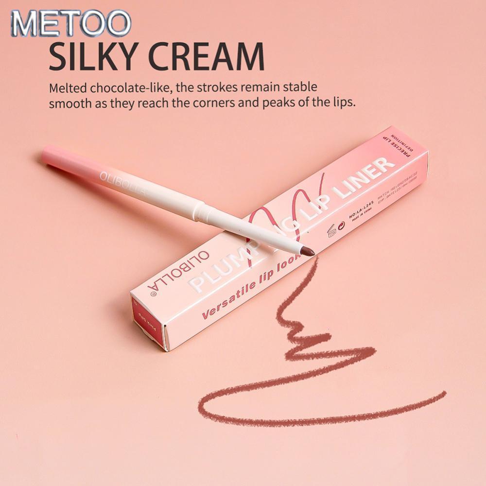 MT Matte Lip Liner Pencil 8 Màu Chống Thấm Nước Lâu Dài Lip Pencil Cho Môi Trang Điểm Môi Smudge Pro