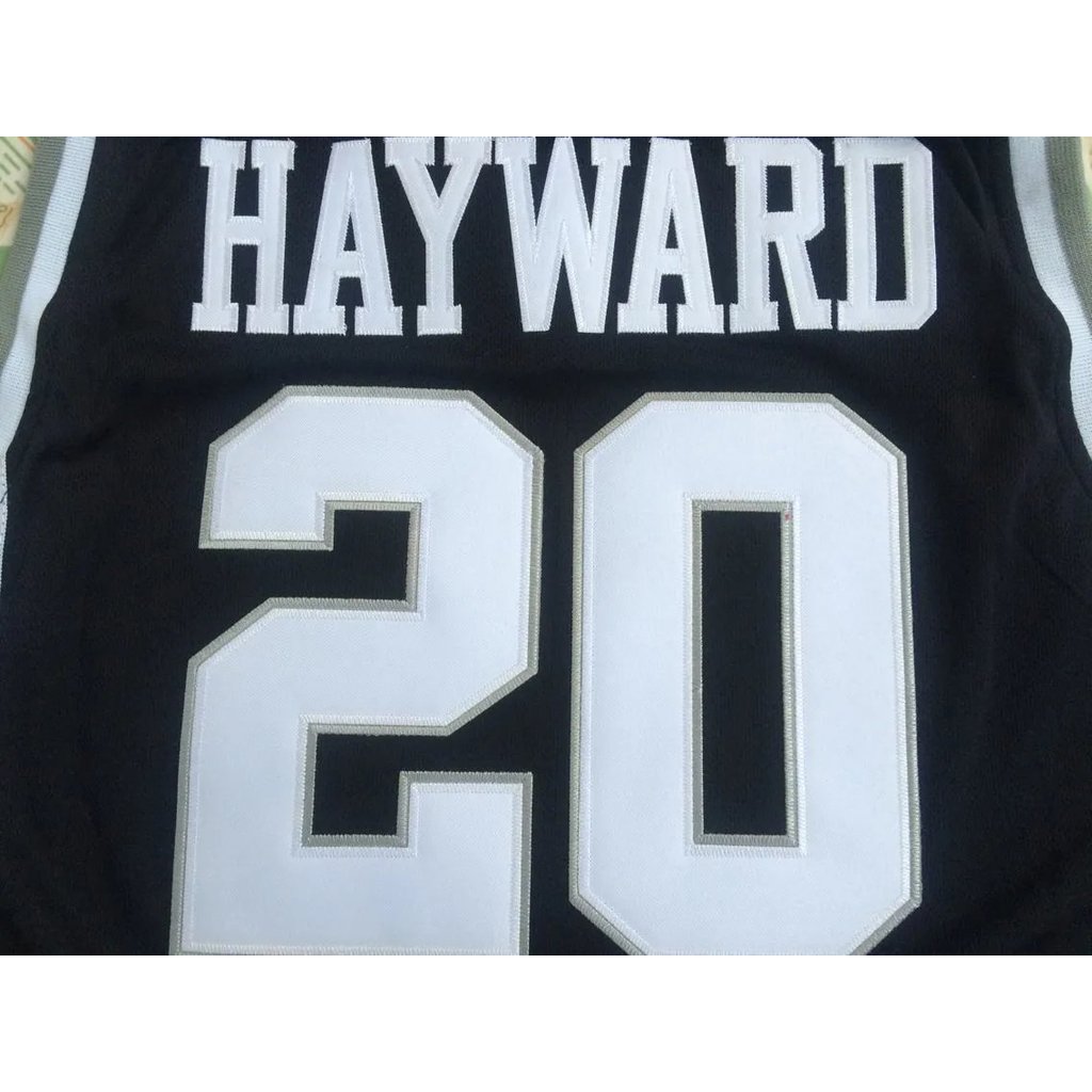 Đại học Celtic NCAA NCAA Butler Số 20 Áo đồng phục bóng rổ đại học thêu màu đen Gordon Heward