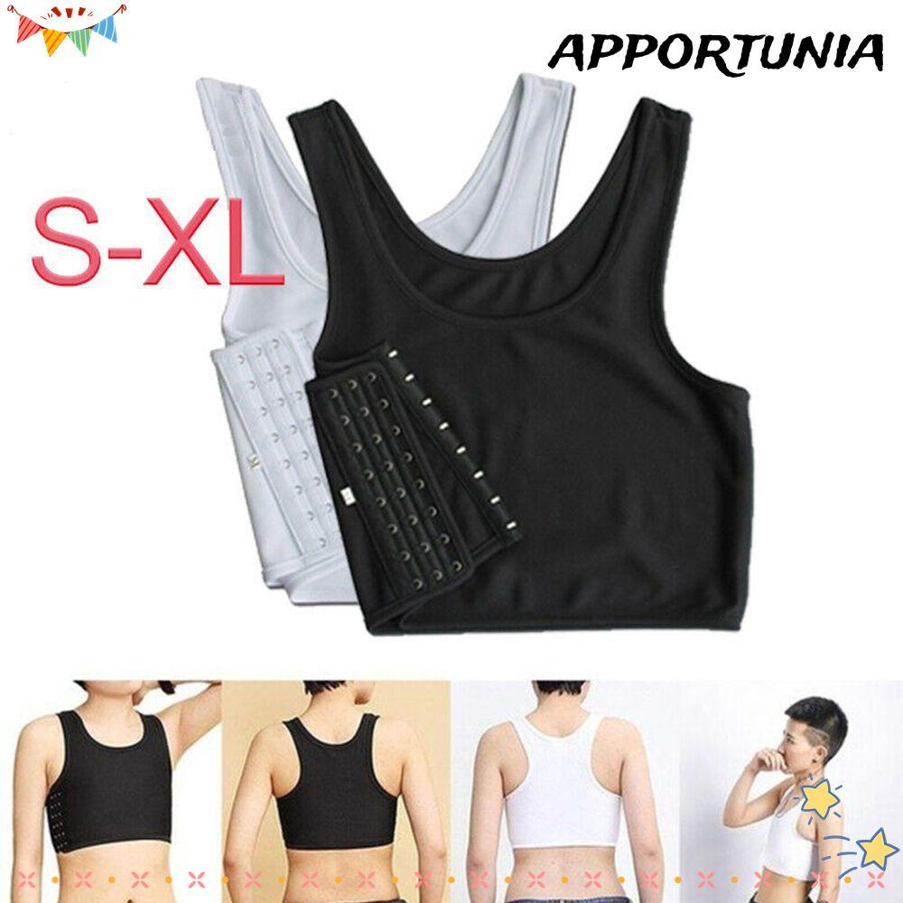 APPORTUNIA Corset Quần Lót Xe Tăng Áo Ngực Chất Kết Dính Đồng Tính Nữ Tomboy