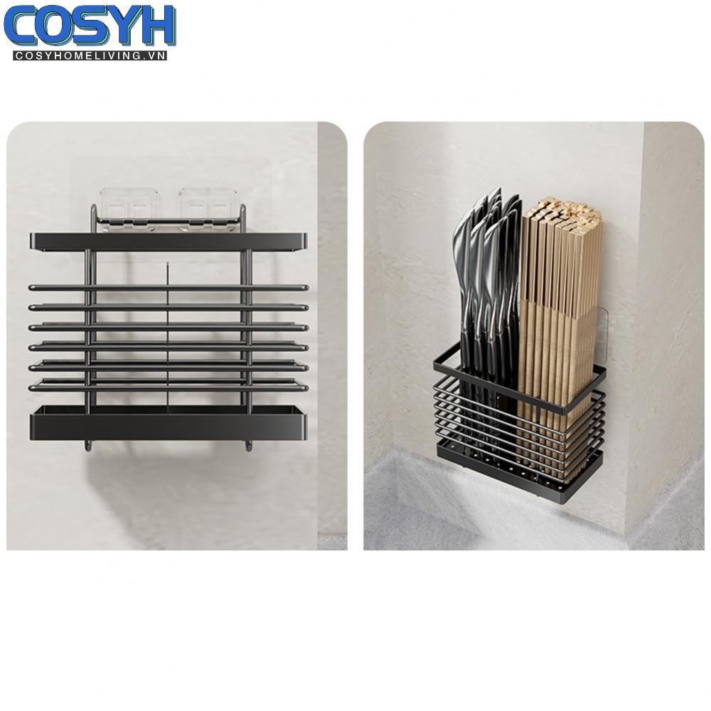 <cosyh>Chopstick Holder Easy Installation Functional Kitchen Tool Hygienic Design