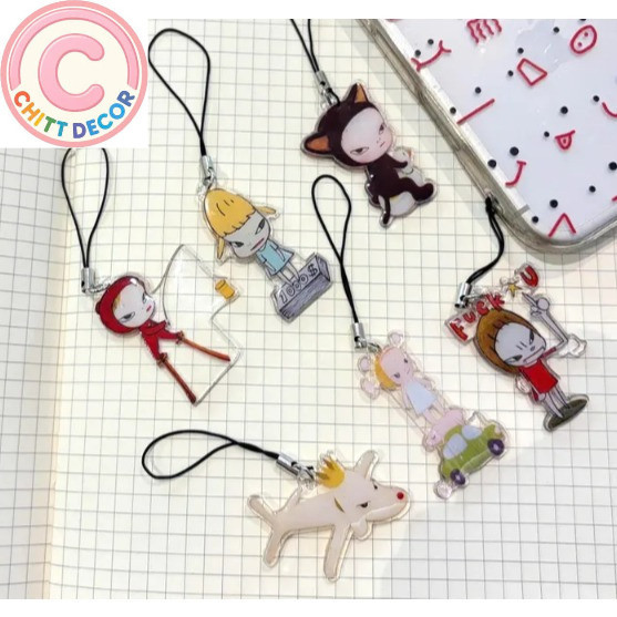 Anime Keychains | AoT Charms | Acrylic Keychains | Anime Keychains | Levi | Mikasa | Hanji | Armin |