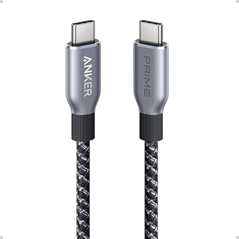 Dây Sạc Nhanh 240W Anker Prime Upcycled-B Yahooed Nylon USB C Sang USB C Cho MacBook Bender Độ Bền S