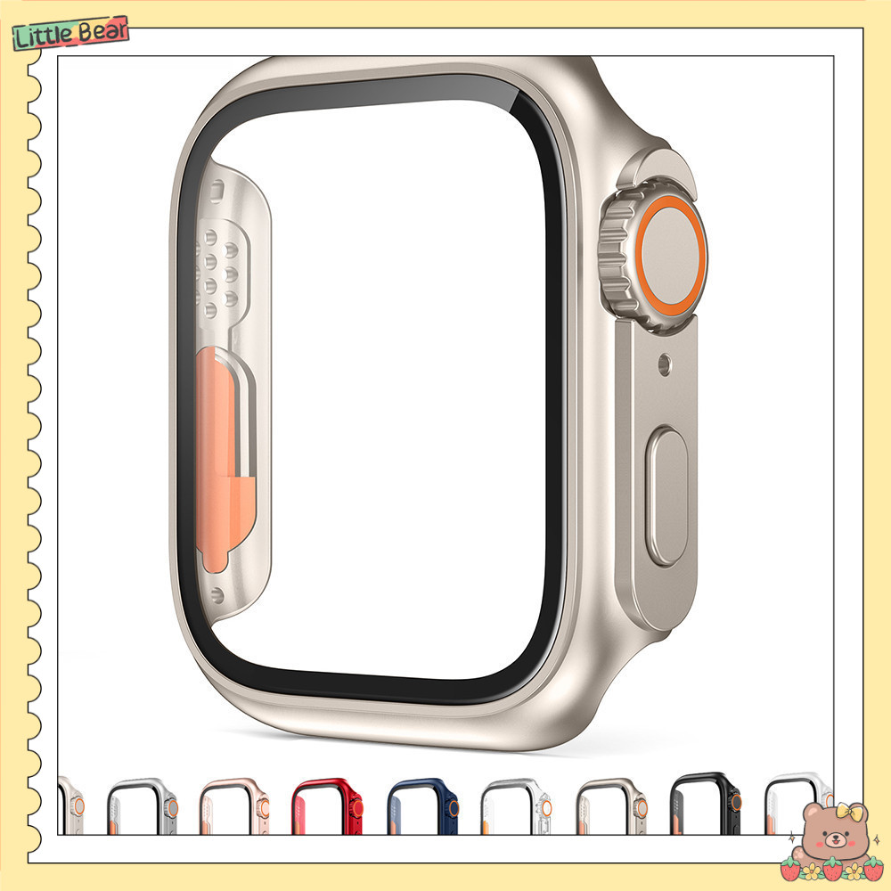 Ốp bảo vệ kính cường lực nâng cấp, Tương thích với Apple Watch SE 3 / 2, Series 6 7 8 9 10 11, 40 / 