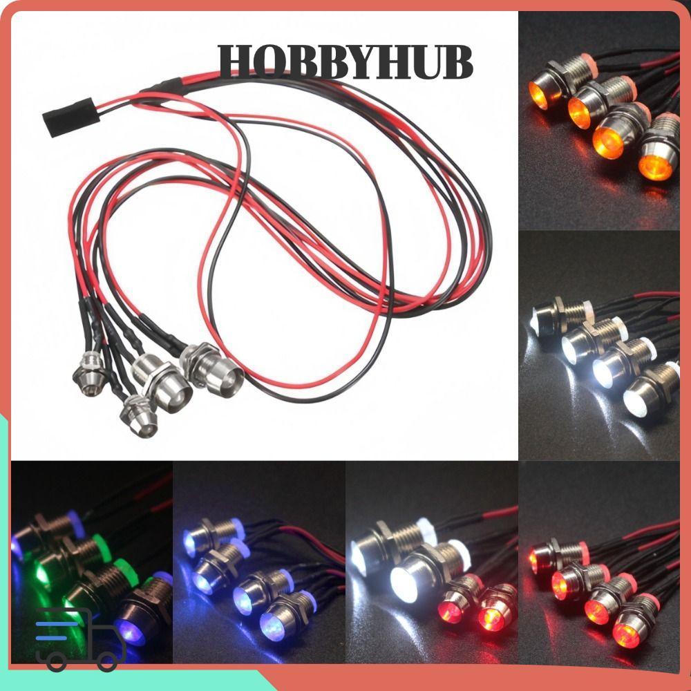 Bộ đèn LED HOBBYHUB RC Drift Car Newfor HSP HPI MN99 MN90 Wltoys