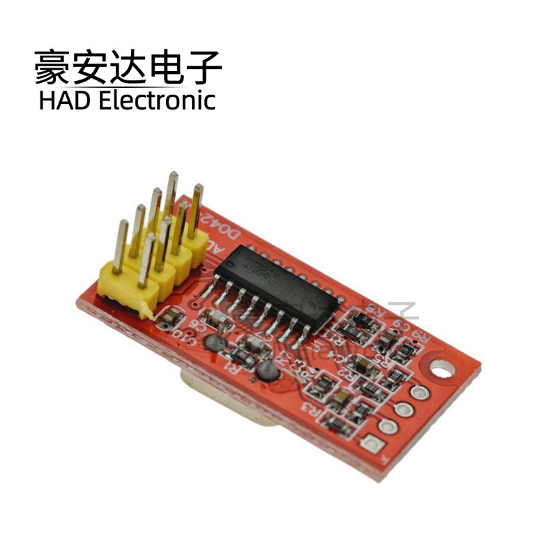 AD7705 Mô-đun thu thập dữ liệu ADC 16-Bit kênh kép Tăng đầu vào Giao diện SPI có thể lập trình