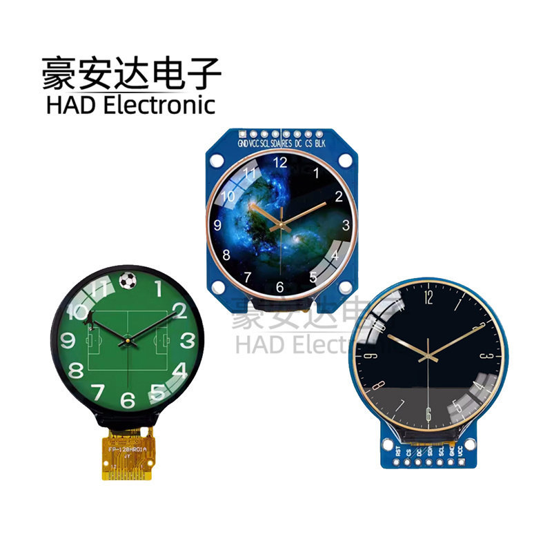 Màn hình LCD 4cm 1.28 Màn hình tròn LCD HD ips LCD GC9A01 TFT LCD