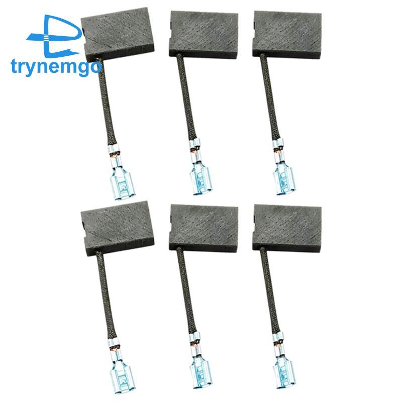 Gói 6 384613-01 Chop Cưa Bàn Chải Lắp Ráp DW871 DW872 Dụng Cụ Điện Thay Thế Bàn Chải Carbon Một Phần