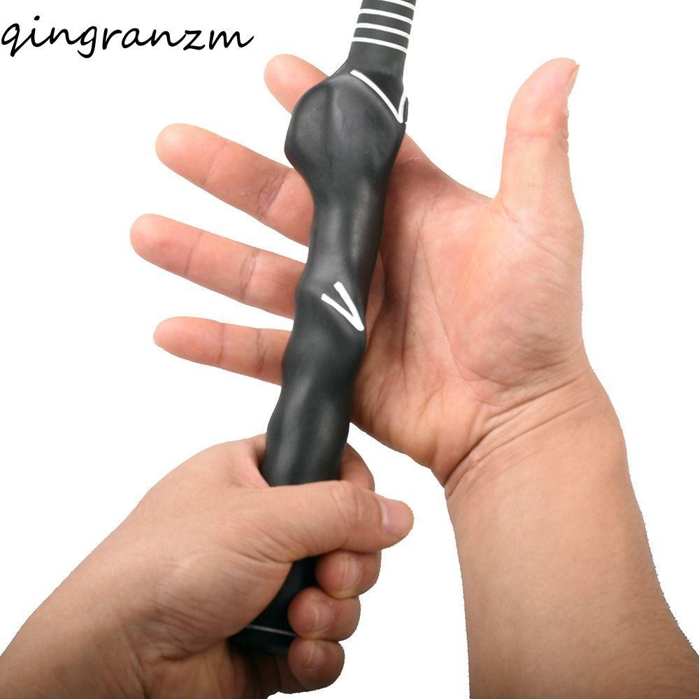 NEXOR Golf Practice Pole Grip, Right Hand Corrector Golf Rubber Hand Shape Grip, Club Swing Club Han