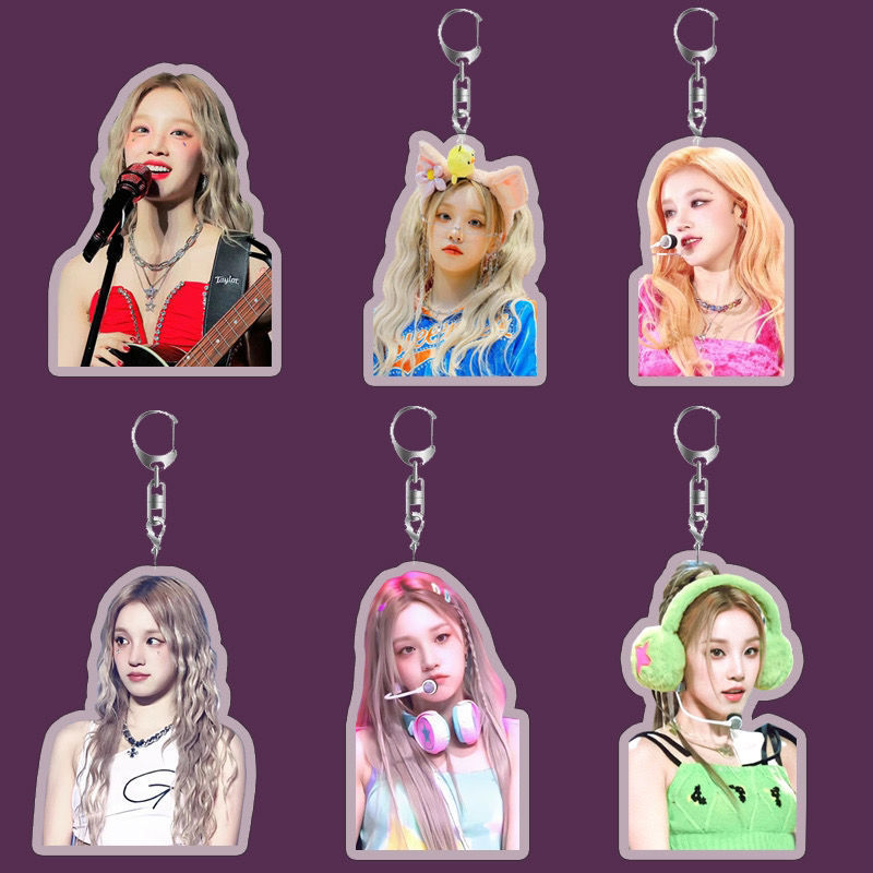 ⭐⭐GIDLE gidle World Tour Concert Song Yuqi Acrylic Móc Khóa Sáng Tạo Túi Học Mặt Dây Chuyền Móc Khóa