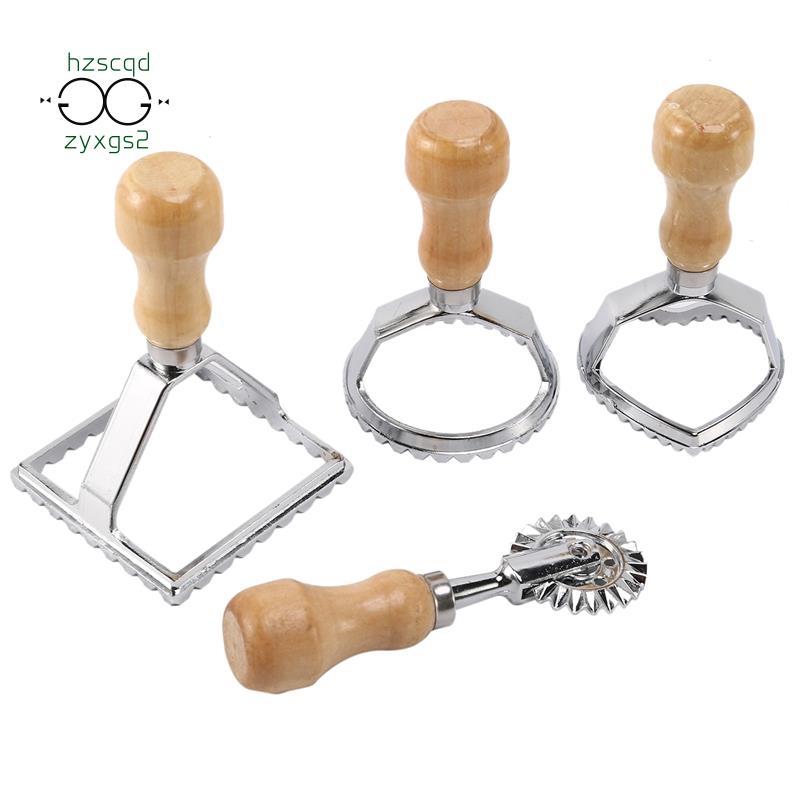 Ý Ravioli Bộ Cắt Pasta Báo Chí Nhà Bếp Đính Kèm Bộ Ravioli Máy Làm Khuôn Dụng Cụ Ravioli Tem Bộ Bánh