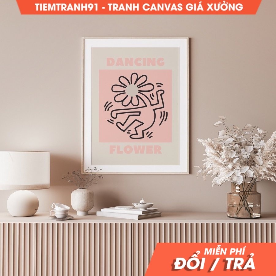 Tranh treo tường Gallery Wall, Exhibition Gallery Wall art, Matisse, Flower Market, Boho, tặng kèm đ