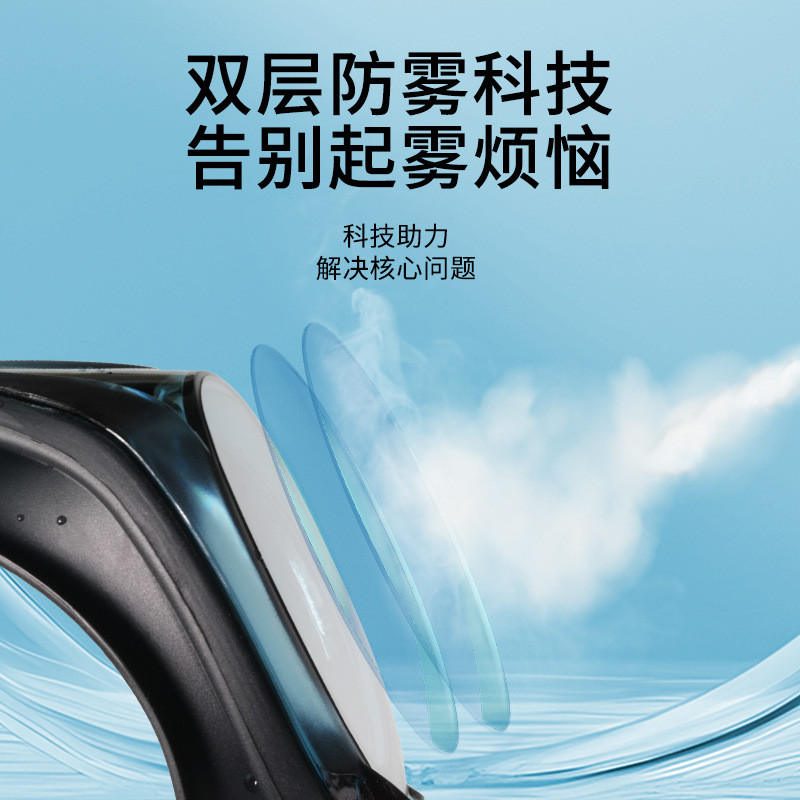 Popular~Li-Ning swimming goggles, high-definition anti-fog waterproof swimming glasses, new men's an