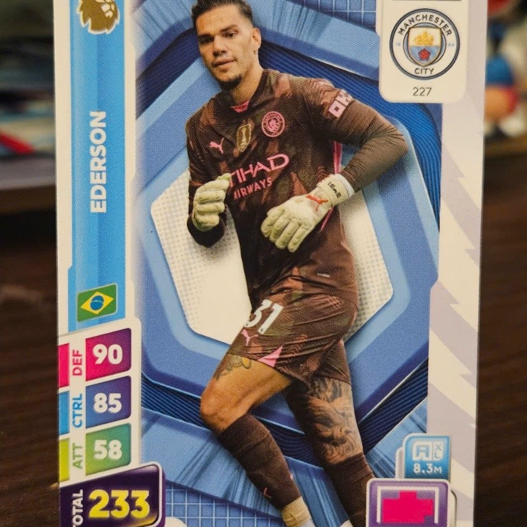 Thẻ Ederson Panini Premier League Plus 2024/2025 (Manchester City) (24/25)