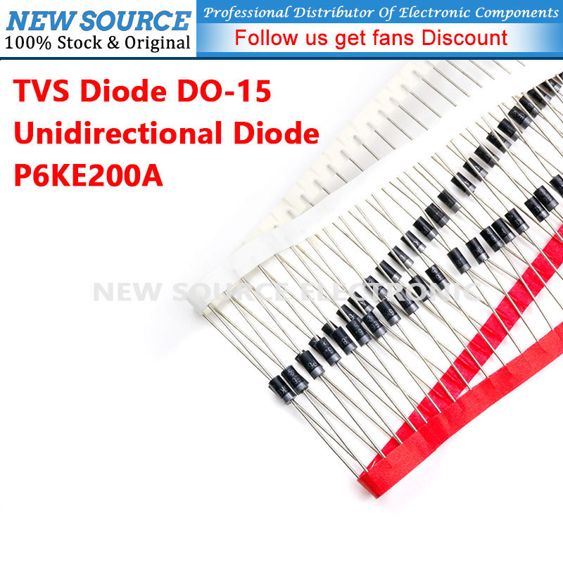 [1-20 chiếc] P6KE200A DO-15 TVS Diode 600W Điốt một hướng Nguồn mới